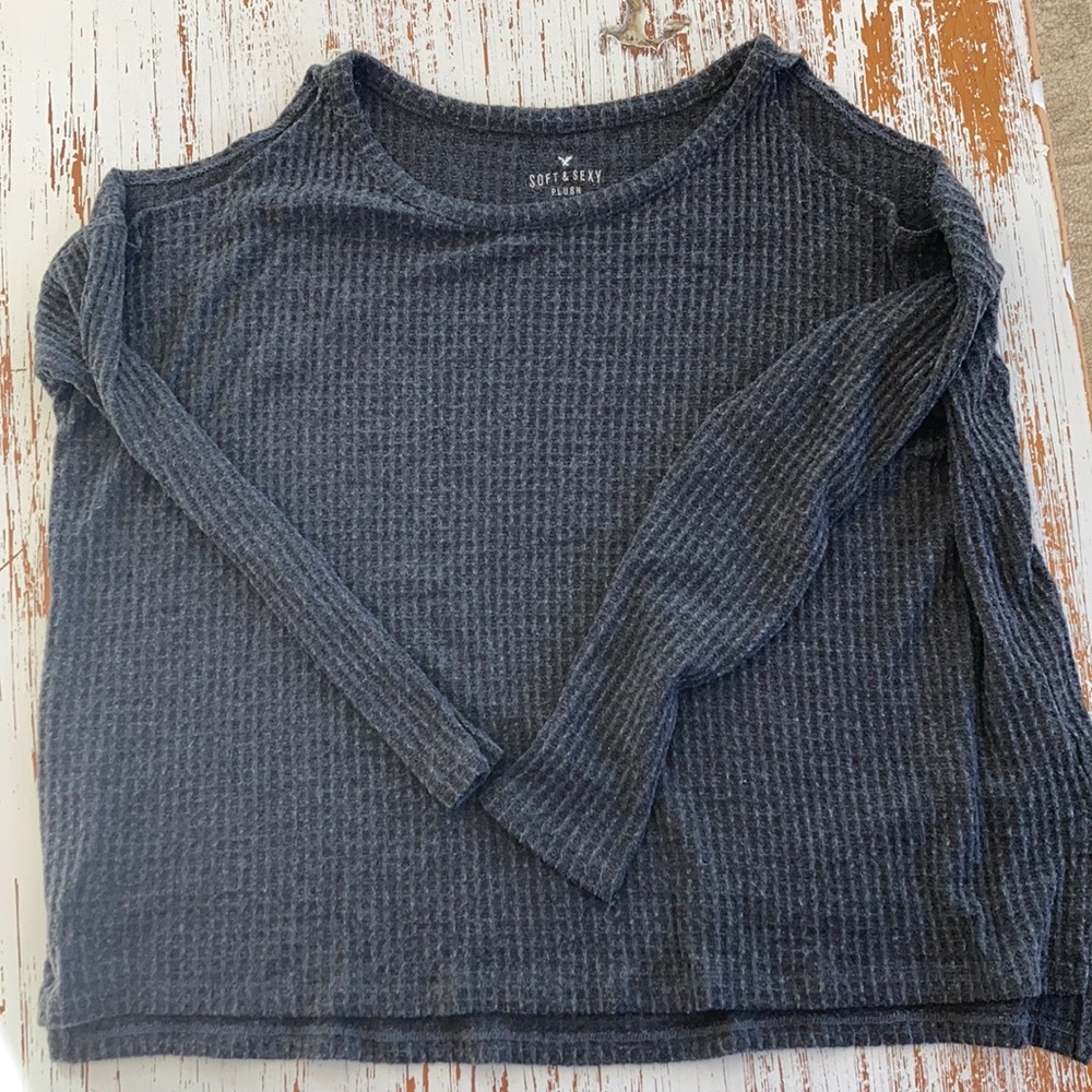 Off Shoulder Sweater